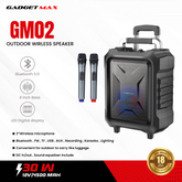 GADGET MAX - GM02 Outdoor Wireless Bluetooth Speaker (30W) - Black